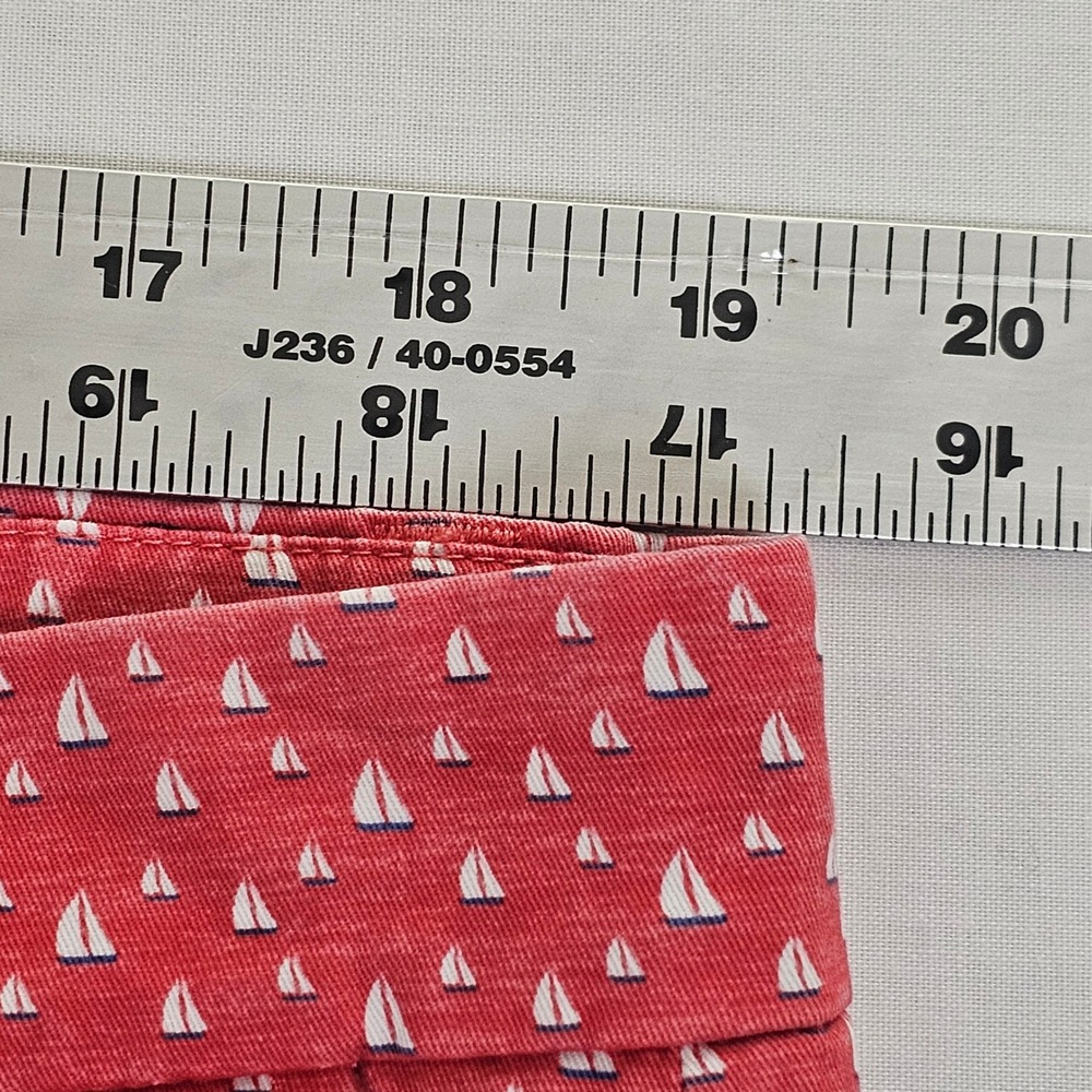 Vineyard Vines Mens 40 Sailboat Print Breaker Shorts Cotton Stretch Nautical - Picture 5 of 8